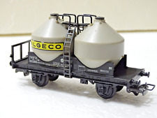 JOUEF 642   WAGON TRANSPORT DE PULVERULENTS ALGECO A ESSIEUX DE LA SNCF  HO