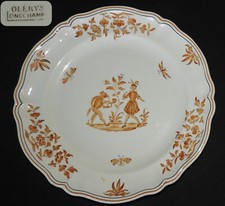 LONGCHAMP, Modèle OLERYS : Grand plat de service (rond, d. 30 cm, TBE)