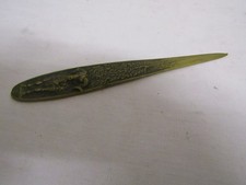 ancien coupe papier en bronze