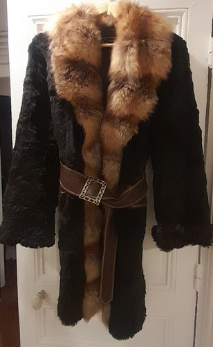 Vintage manteau fourrure - vintage,