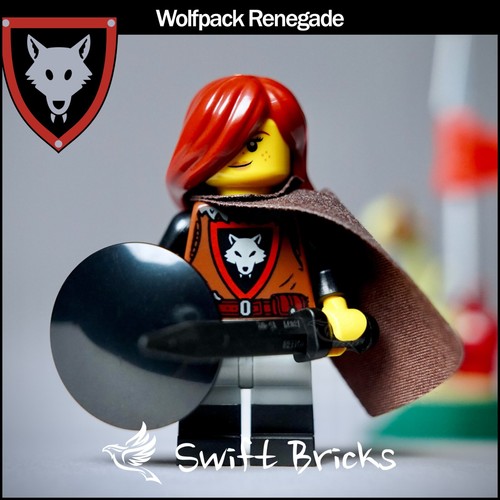 Lego wolfpack minifigure - wolfpack,