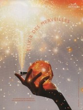 Publicité papier Parfum. Perfume Ad. Elixir des Merveilles de Hermès 2005