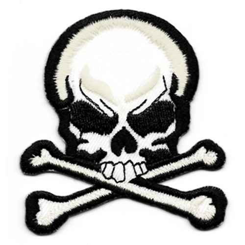 Ecusson patch tete mort - ecusson,