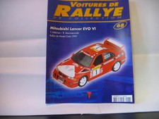 FASCICULE 68 VOITURES DE RALLYE MITSUBISHI LANCER EVO 6