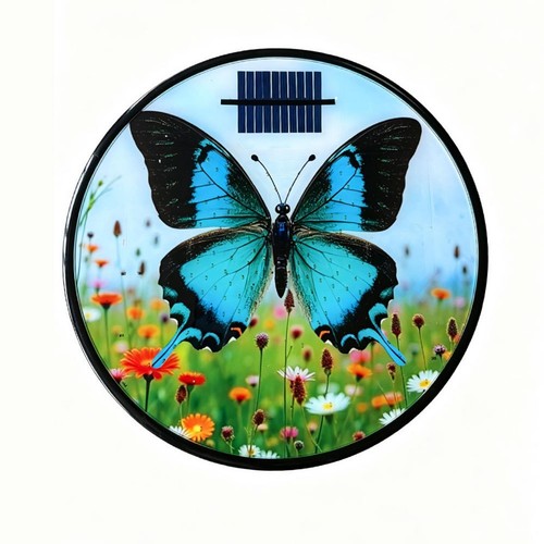 Applique murale solaire ronde