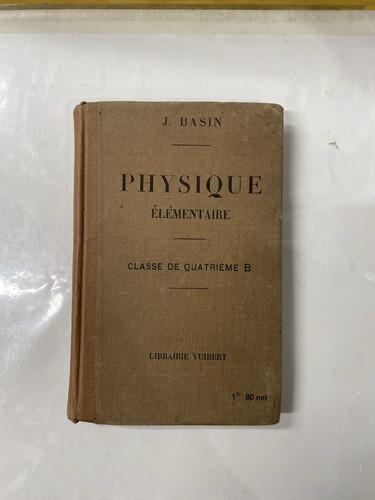 Physique élémentaire j - élémentaire, –
