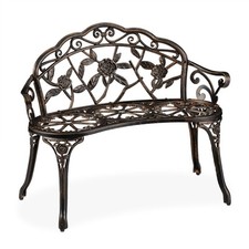 Banc de jardin 200 kg bronze