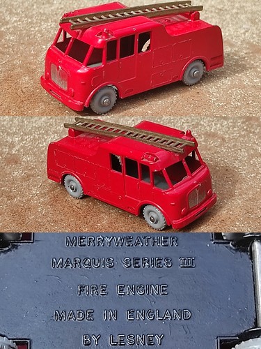 Lesney 9 merryweather - 9,