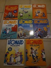 LOT DE 8 BD LEONARD - LE