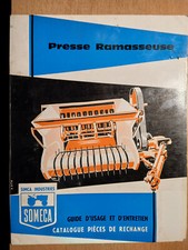 Someca presse ramasseuse M01 