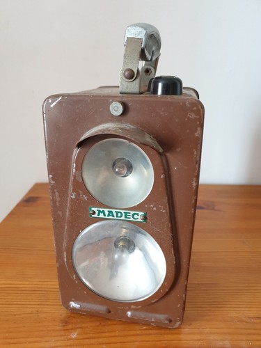 Ancienne lampe cheminot - ancienne, de