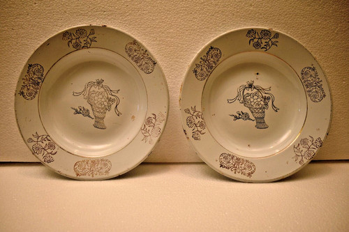 Assiettes email anciennes - assiettes, en