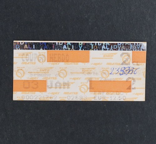 Ancien ticket paris - ancien,