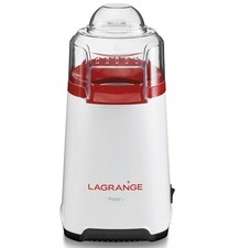 lagrange appareil à pop-corn 1200w blanc/rouge 259003 popp'y