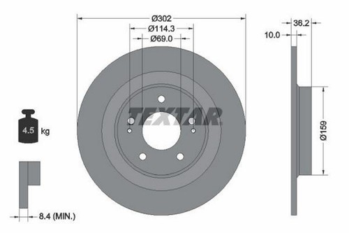 Disque frein peugeot t - peugeot,