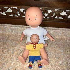 Caillou Doll Lot Vinyl Plush