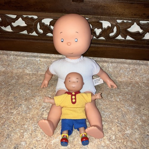 Caillou doll lot vinyl plush - doll,