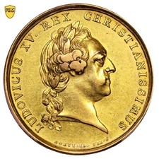 Medal France - Louis XV - Gold - Medal of the Mariage of the Dauphin Louis XVI