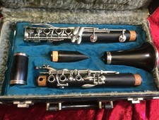 CLARINETTE PROFESSIONNELLE SIb GRENADILLE 7 ANNEAUX VERS 1950, READY TO PLAY