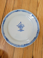 Ancienne assiette faïence cul