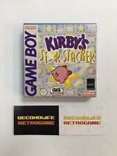 Nintendo Jeu Boy Kirby ’S Star Stacker Pal Italien Version Gig Cond Photo Rare