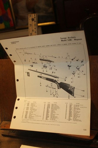 Vintage gun diagram component - vintage,
