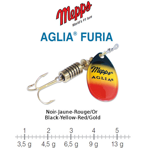 Cuiller mepps aglia furia - mepps,