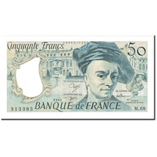 France, 50 Francs, Quentin de La Tour, 1991, Non daté (1991), UNZ