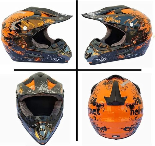 Casque moto cross