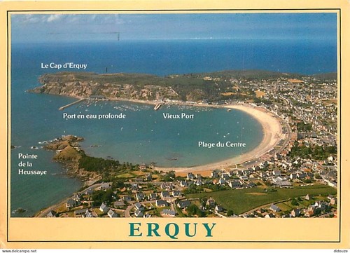 Carte postale erquy - -,