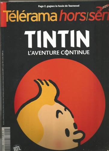 Télérama tintin aventure - hs,