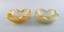 Deux bols murano verre - murano, en