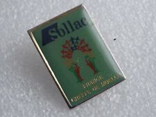 Pin's vintage épinglette Collector pins publicitaire SOLAC GREFFE PO036