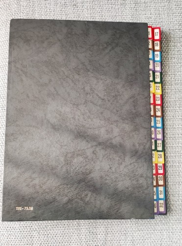 Trieur mensuel onglets - 32,