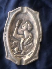 Cendrier Art Nouveau,  bronze