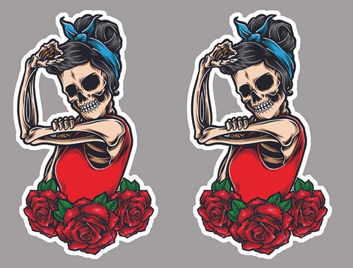 Stickers autocollant pinup - stickers,