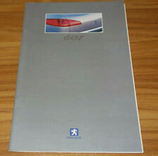 Catalogue Peugeot 607 de 2000