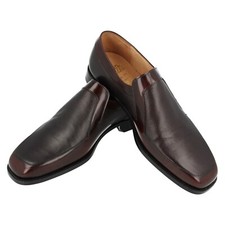 Homme Exemplaire D'Exposition Grenson Cuir Bordeaux Chaussures Taille 6.5 G :