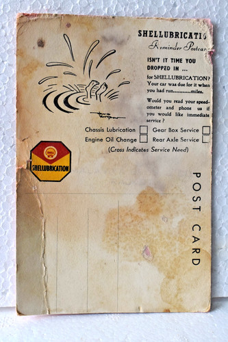 Carte postale publicitaire - postale,