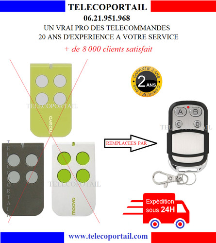 Telecommande compatible moovo - telecommande,