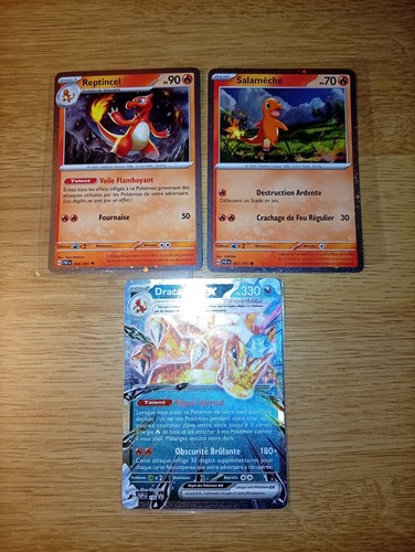 Lot cartes pokémon - lot, dracaufeu