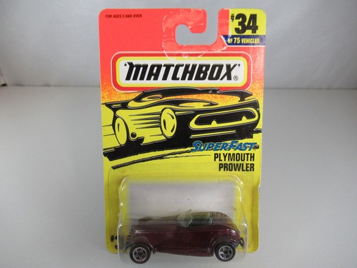 Matchbox plymouth prowler - matchbox,