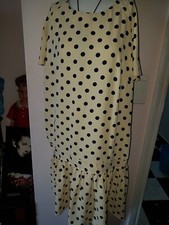 Robe Vintage Année 50 Charleston  .tres Belle T 42 