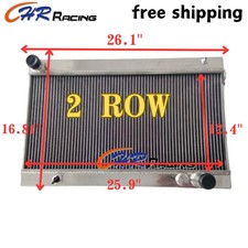 2ROW Aluminum Radiator for