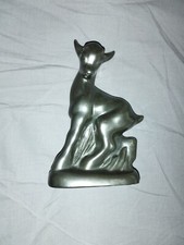 Petit Faon Céramique Noir