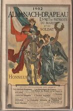 ALMANACH du Drapeau 1902, Livret du patriote , du marin et du soldat - Hachette.