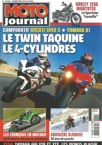 Moto journal 1747 duc 1098 - moto,