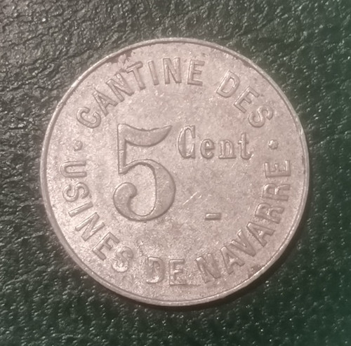 Monnaie nécessité 5 - de,