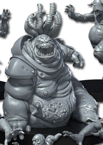 Big guy nurgle team - guy,