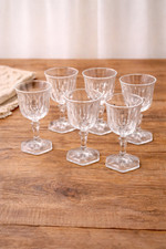 Lot de 6 verres à digestif